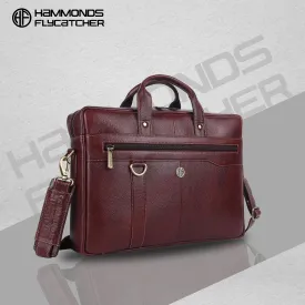 Genuine Leather Office Laptop Bags - Fits MacBook, Notebook up to 16 Inch - 1 Year Warranty