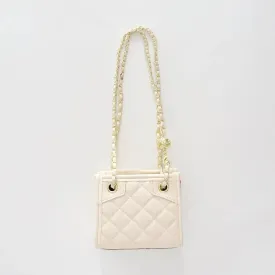 Girls Classic Cream Shoulder Bag