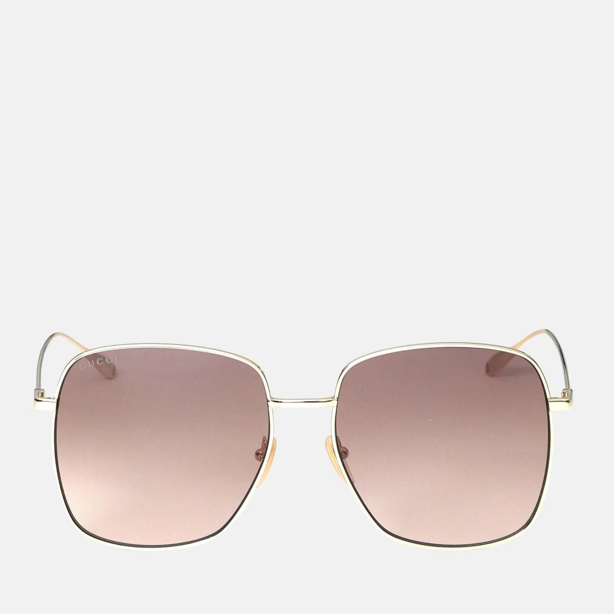 Gold / Brown GG1031S Rectangle - Square Sunglasses