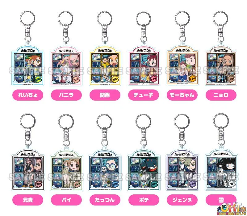 Good Smile Company World's End Club Acrylic Keychains (Reycho)