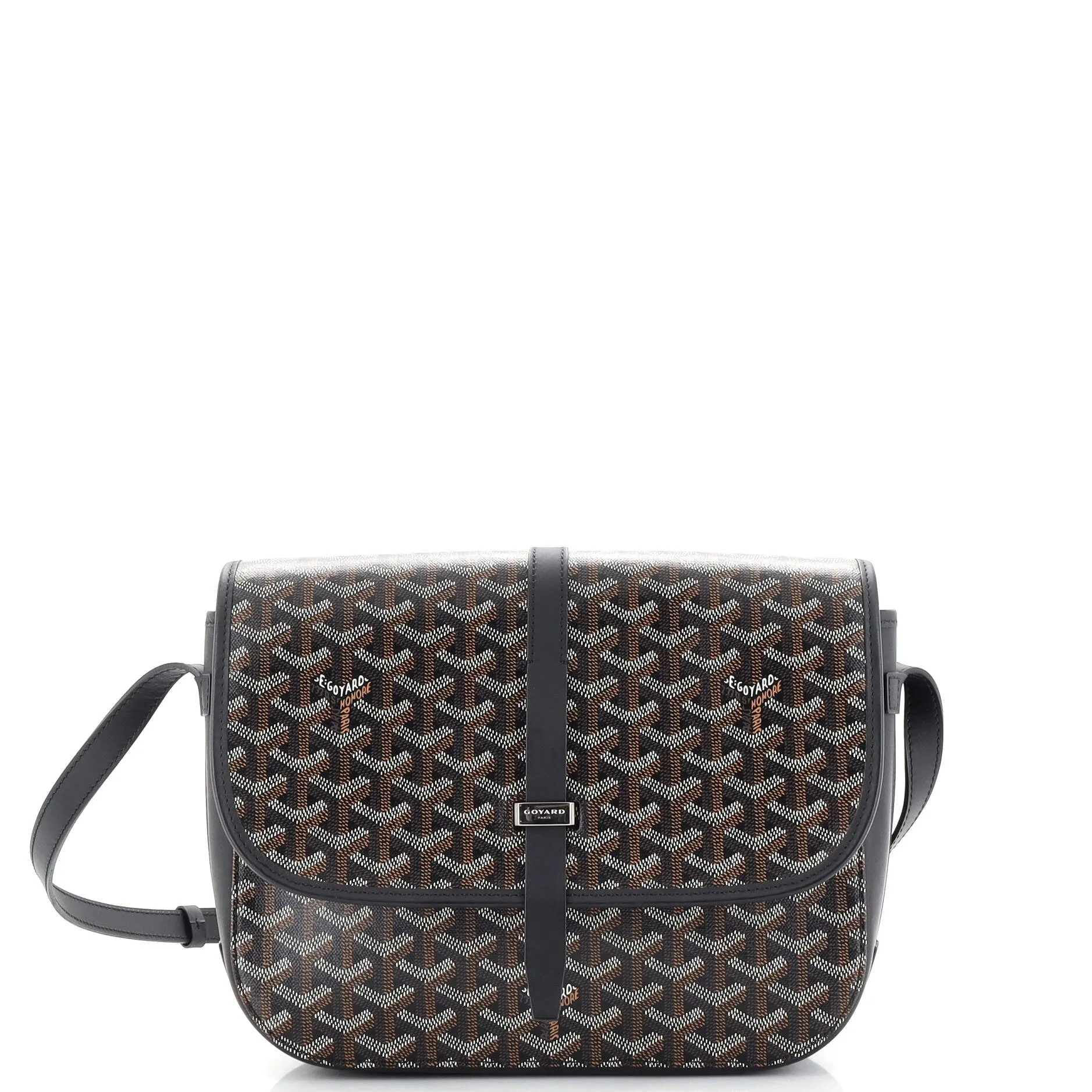 GOYARD Belvedere II Messenger Bag Coated Canvas MM