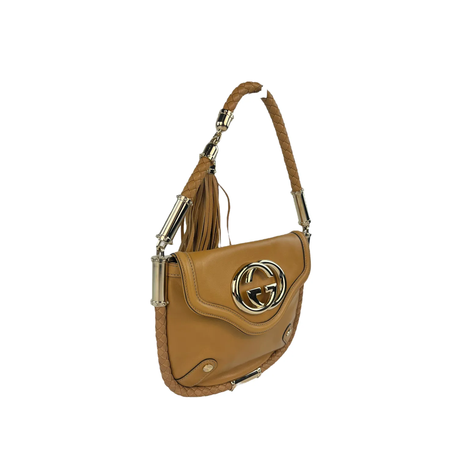 Gucci Vintage Britt Tassel Shoulder Bag