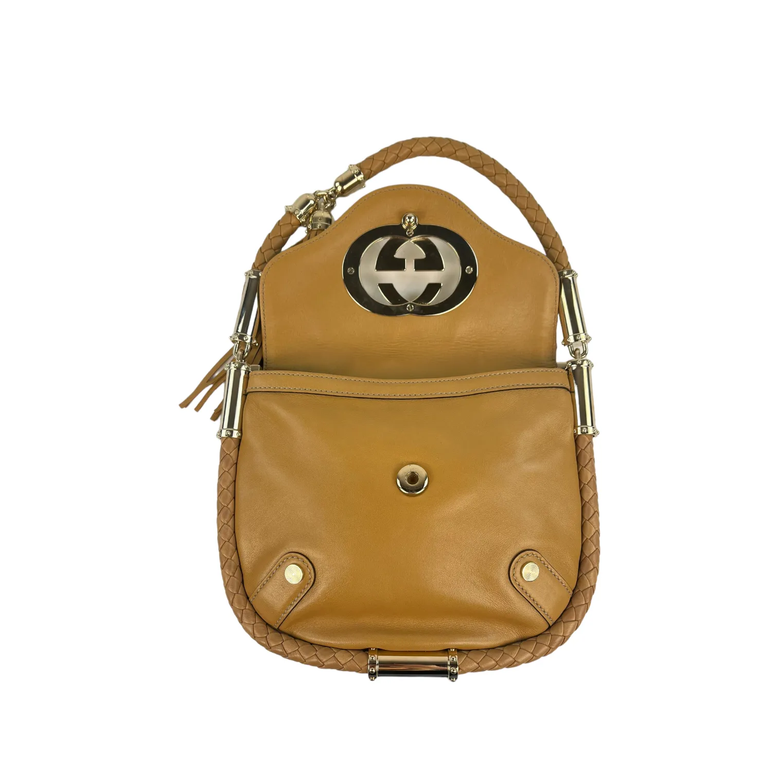 Gucci Vintage Britt Tassel Shoulder Bag