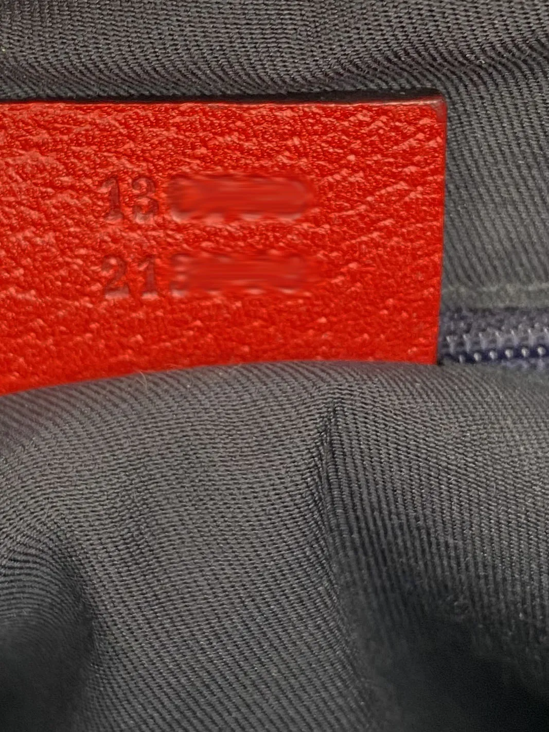Gucci Vintage Red Hobo Bag