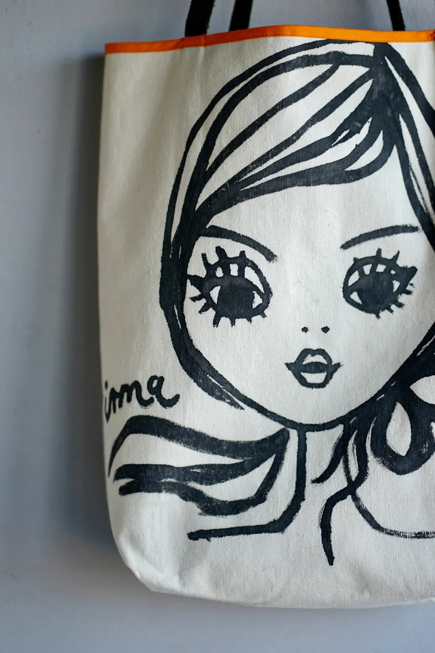 Hand Painted Canvas Bag by IRMA