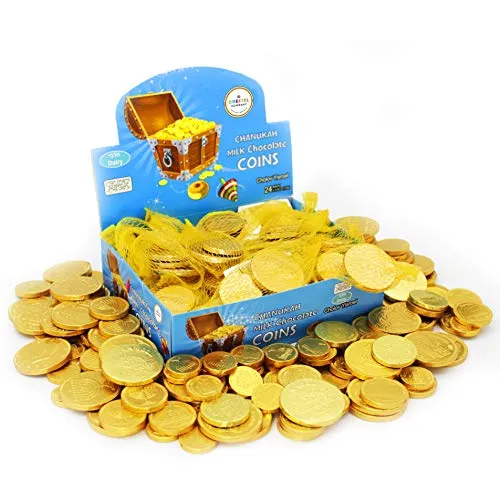 Hanukkah Milk Chocolate Coins
