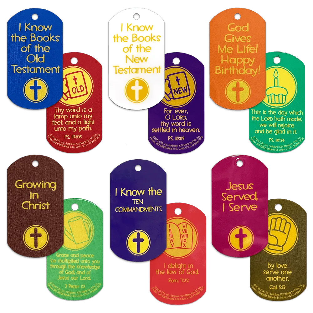 KJV Customer Favorites Dog Tag Reward Pack