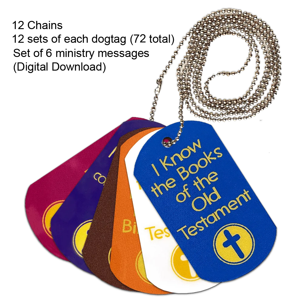 KJV Customer Favorites Dog Tag Reward Pack