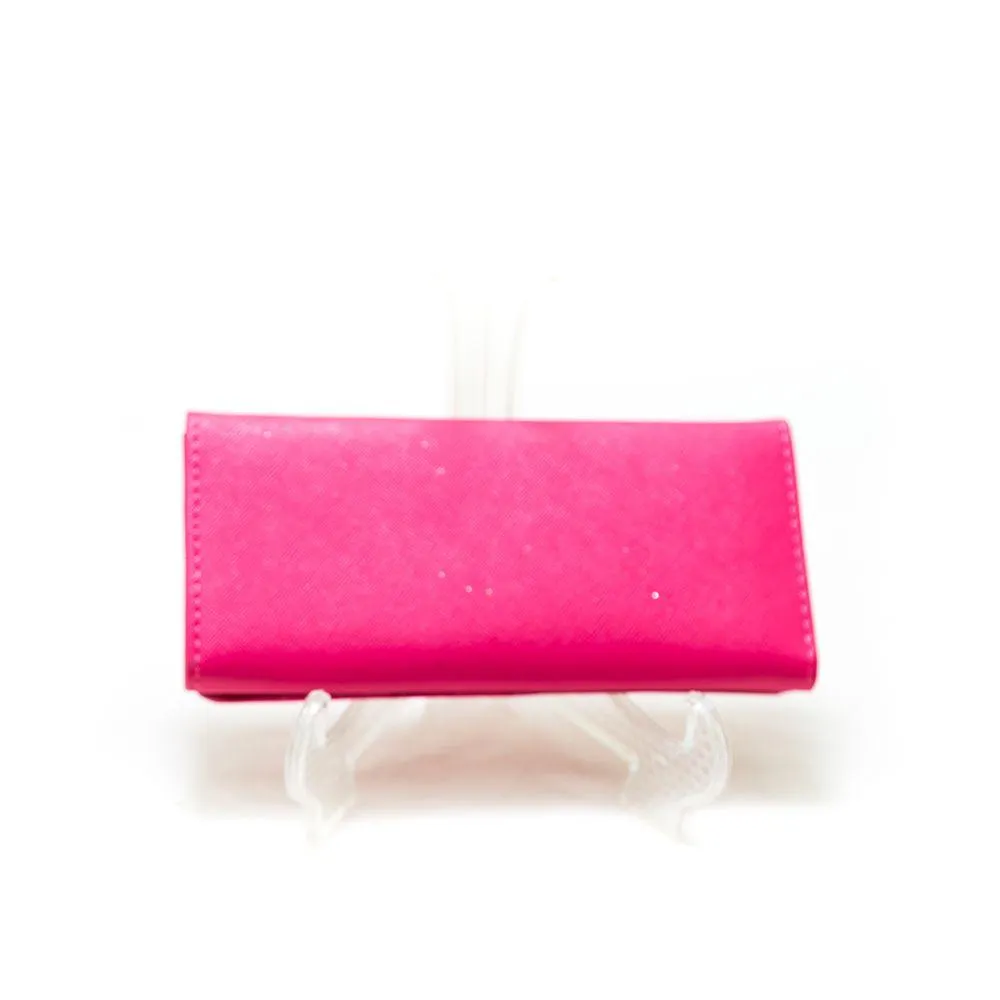 Ladies Hand U Wallets Pink – Butterfly – WPS-15