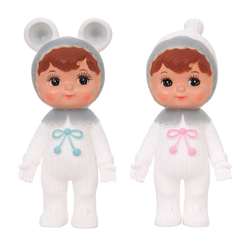 Lapin & Me Snow Baby Grey Bobble