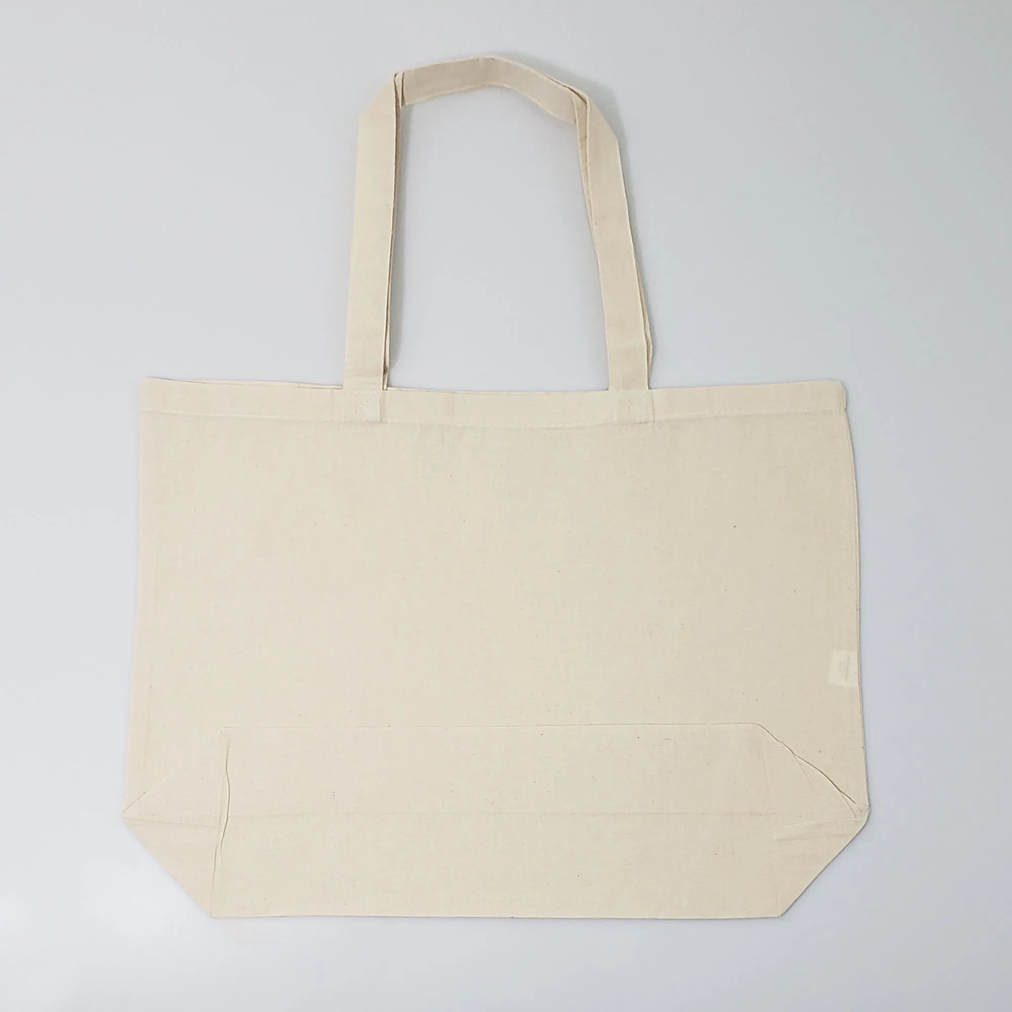 Large Cotton Basic Grocery Tote Bags - TG160