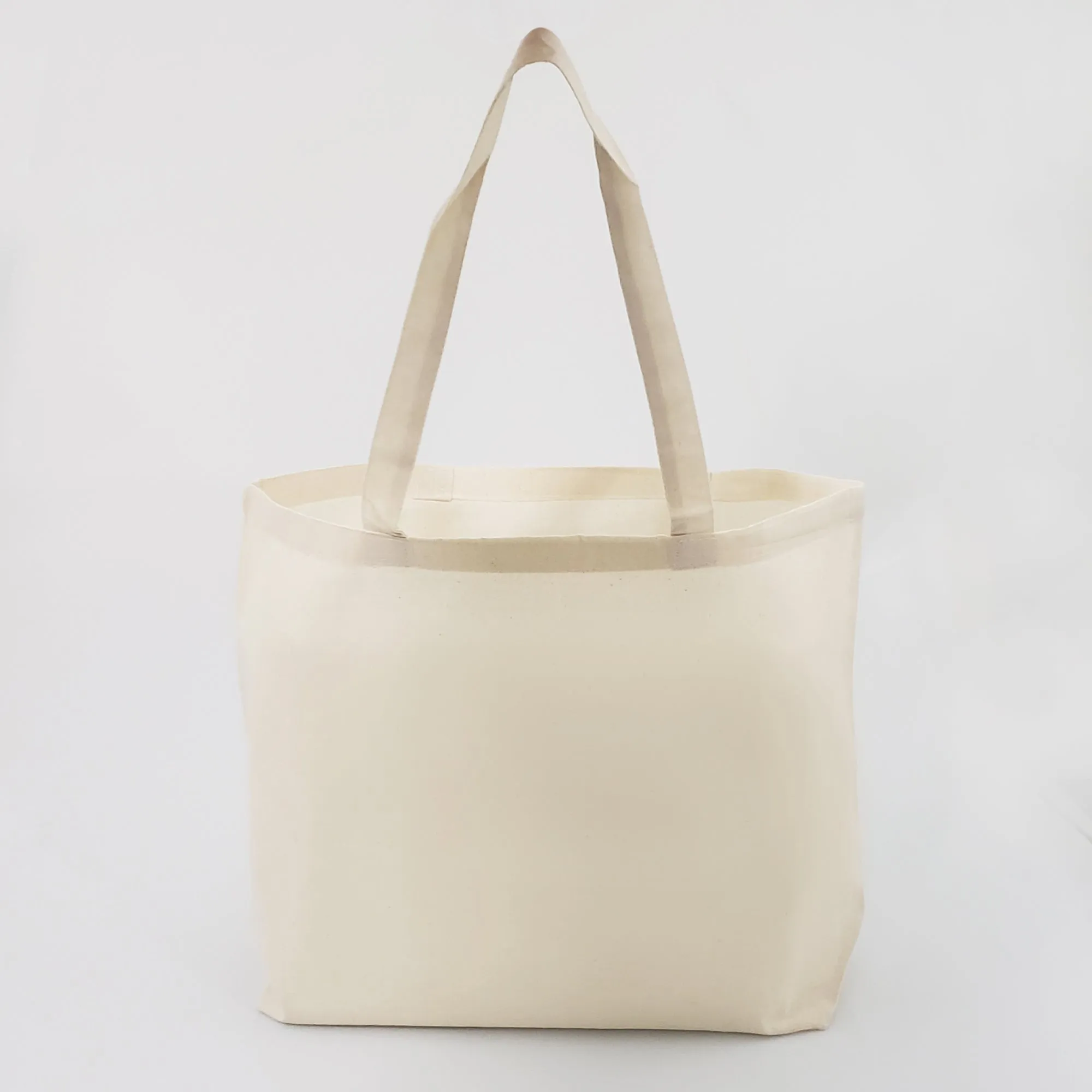 Large Cotton Basic Grocery Tote Bags - TG160