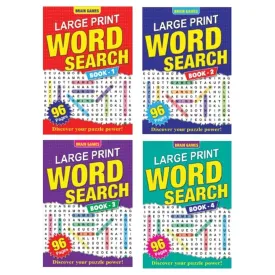 Large Print Word Search
