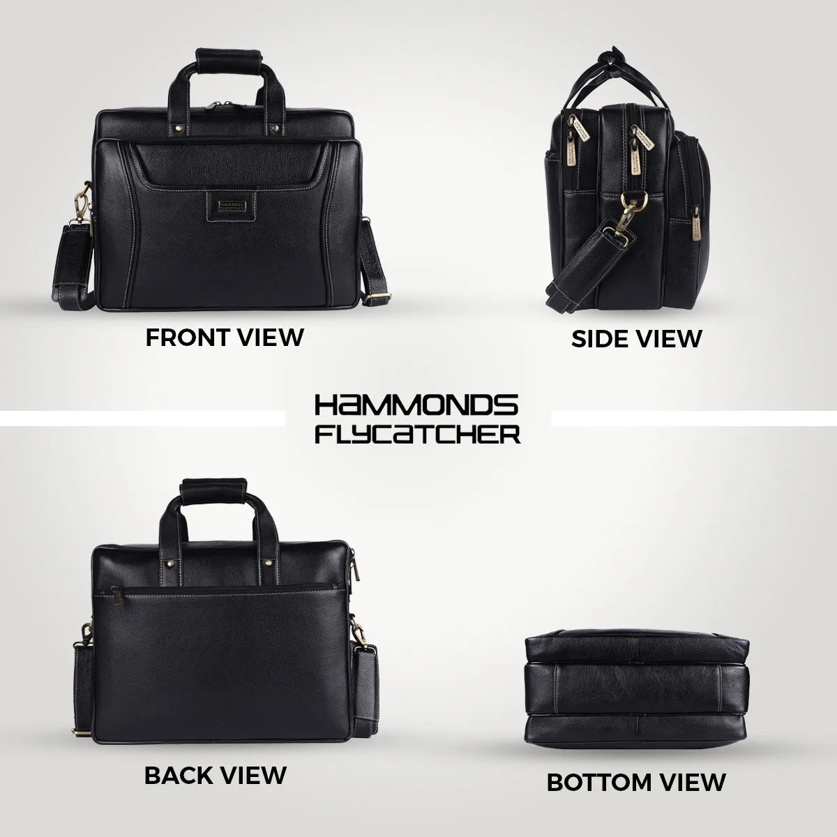 Leather office side bag For Laptop - Laptop Bag for 14-16 Inch Laptop/MacBook - 1 Year Warranty