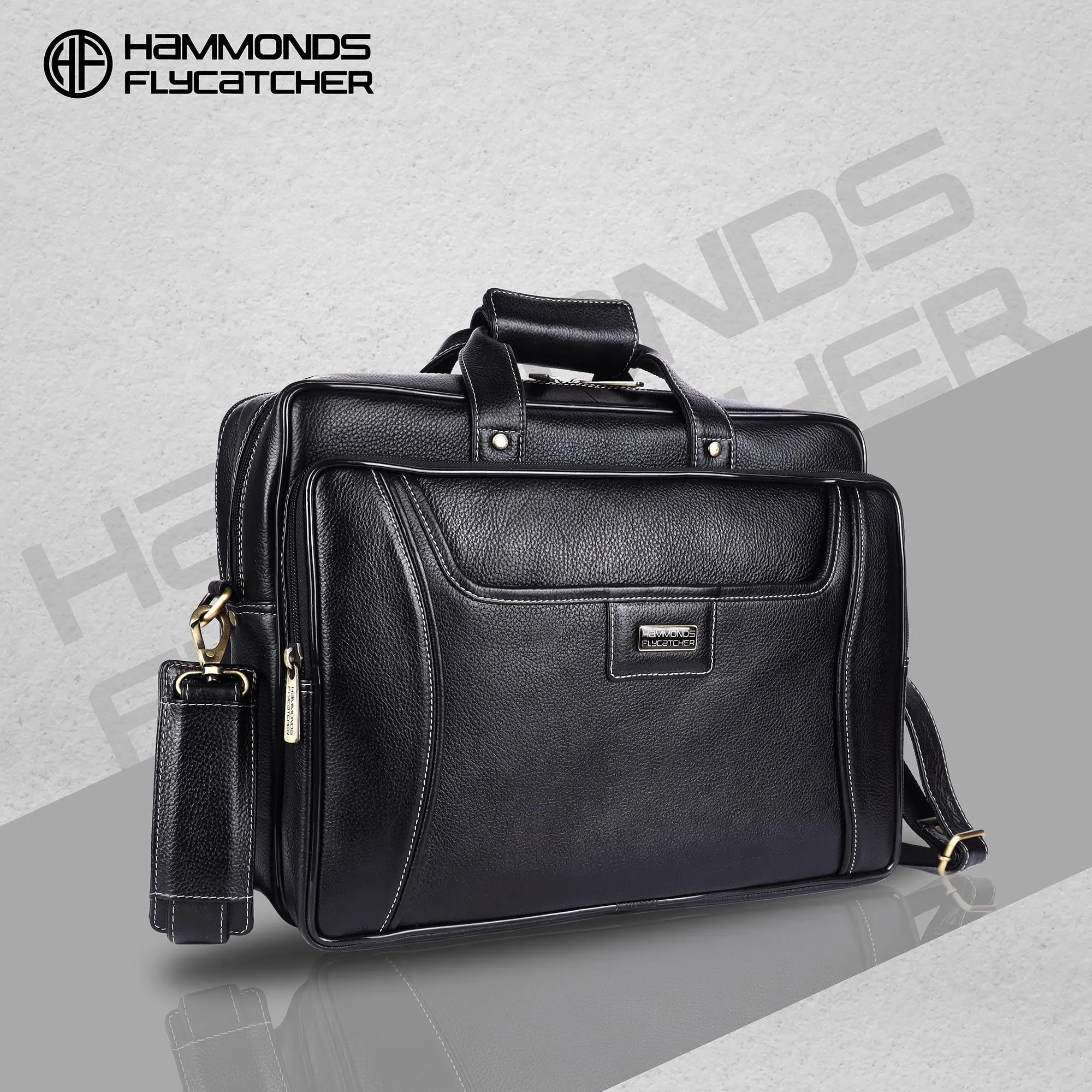 Leather office side bag For Laptop - Laptop Bag for 14-16 Inch Laptop/MacBook - 1 Year Warranty