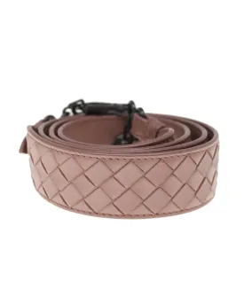 Leather Shoulder Strap with Intricate Weaving Detail