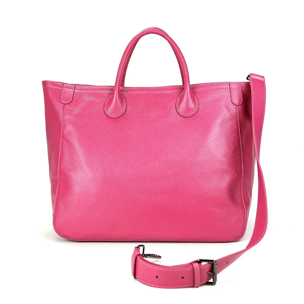 Leather Tote Bag for Women Shoulder Bag Handbag, Everyday Large Capacity Bag, Birthday Gift for Her