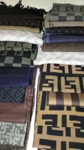 Limited Great Stock of Fendi Scarves 🧣. (23) pieces. Condition Good