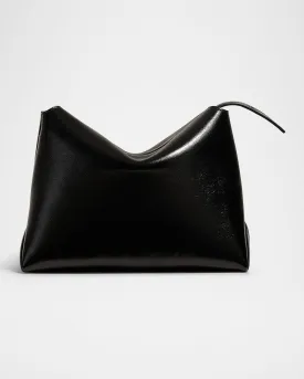 Lina Medium Crackled Patent Crossbody Bag