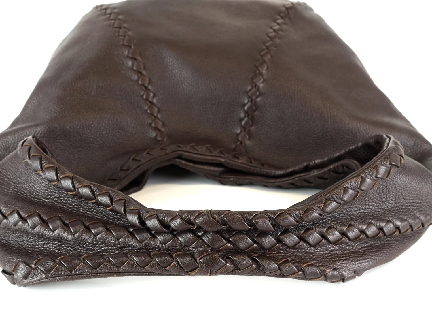 Mallow Cervo Leather Hobo Bag