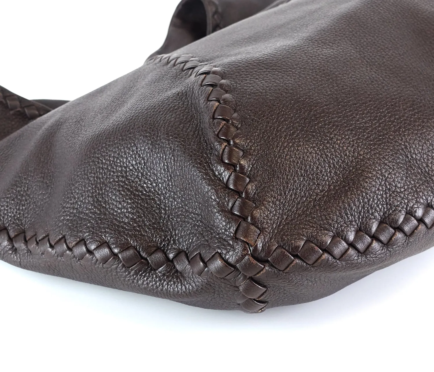 Mallow Cervo Leather Hobo Bag