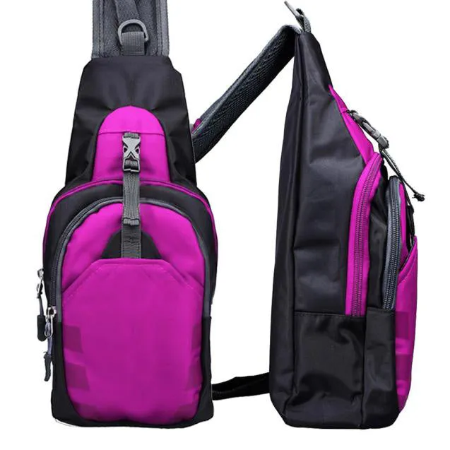 Men Bright Coloured Canvas Shoulder Bag