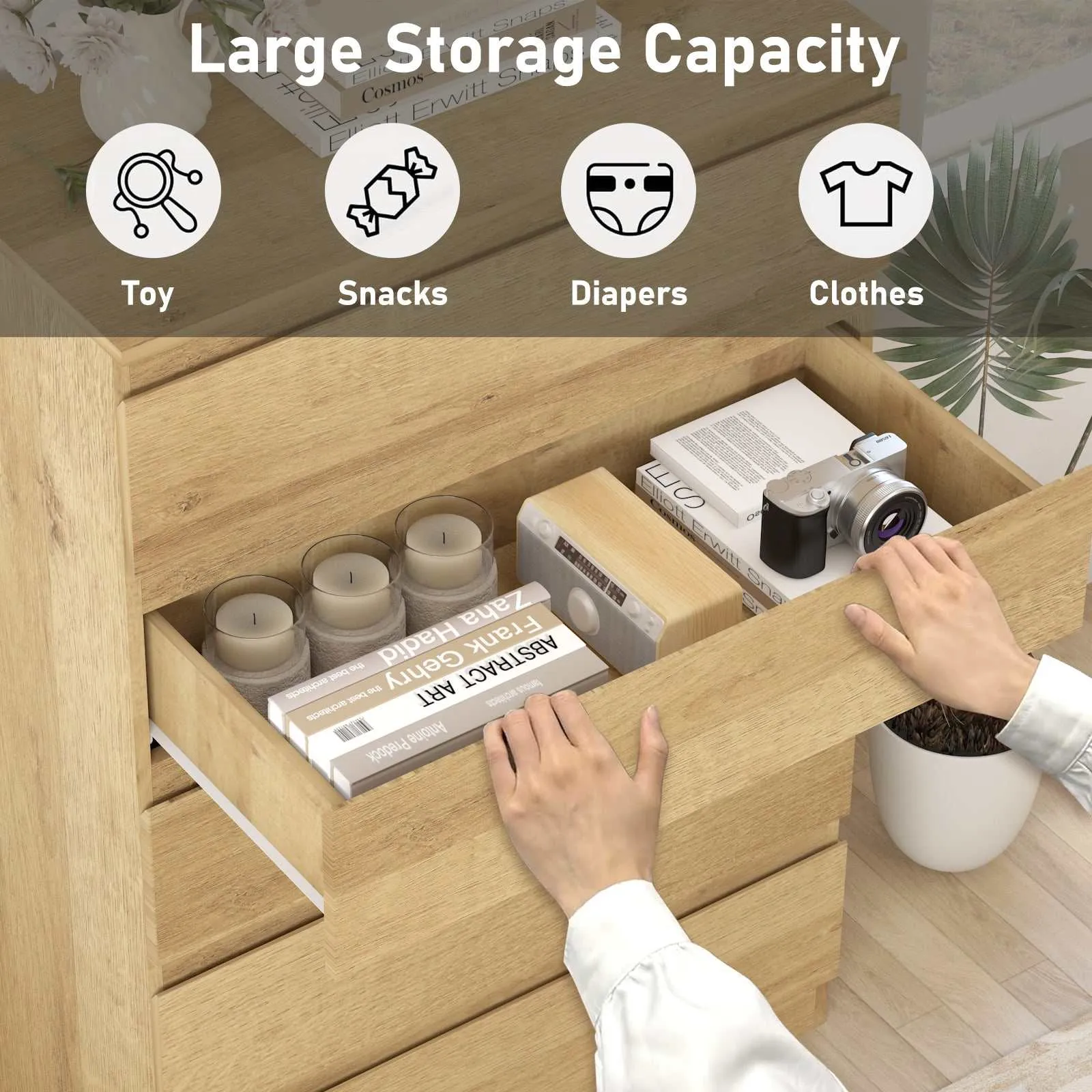 MerryLuk Bedroom Storage Cabinets | Elevate with MerryLuk Dressers