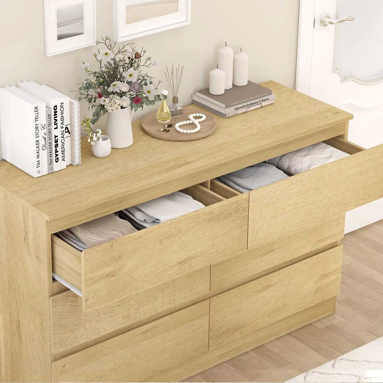 MerryLuk Bedroom Storage Cabinets | Elevate with MerryLuk Dressers