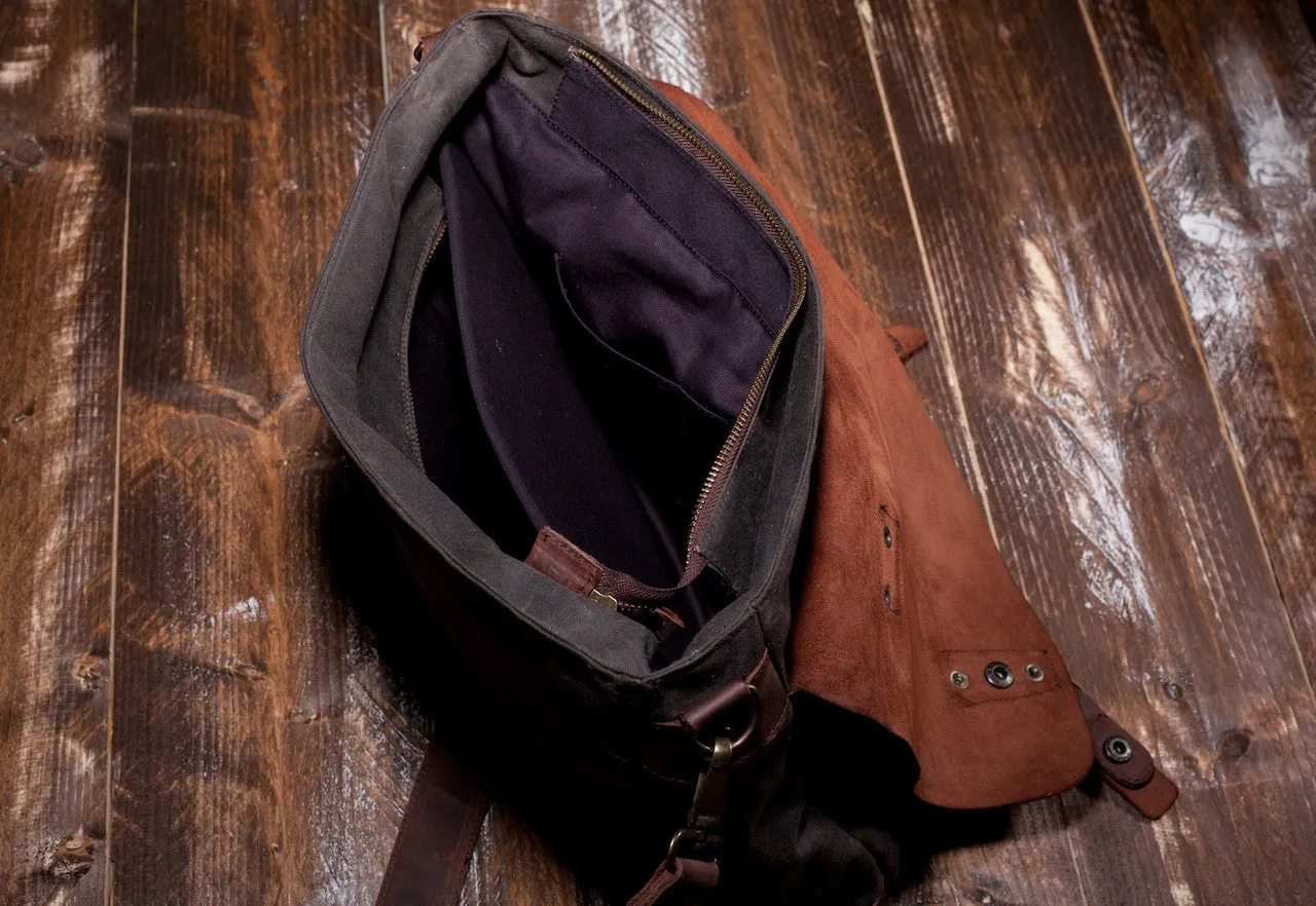 Messenger Bag Dark Chocolate