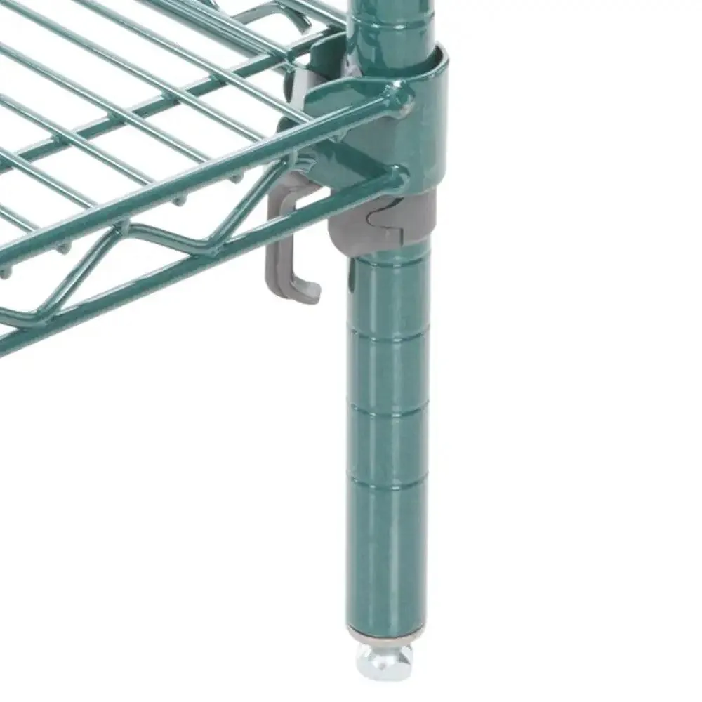 Metro Shelving 74P Stationary Super Erecta SiteSelect Chrome Post, Height 189.55 cm