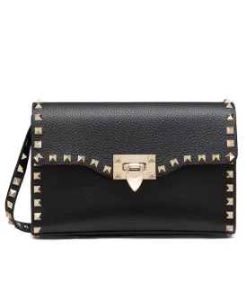 Nero Rockstud Small Shoulder Bag