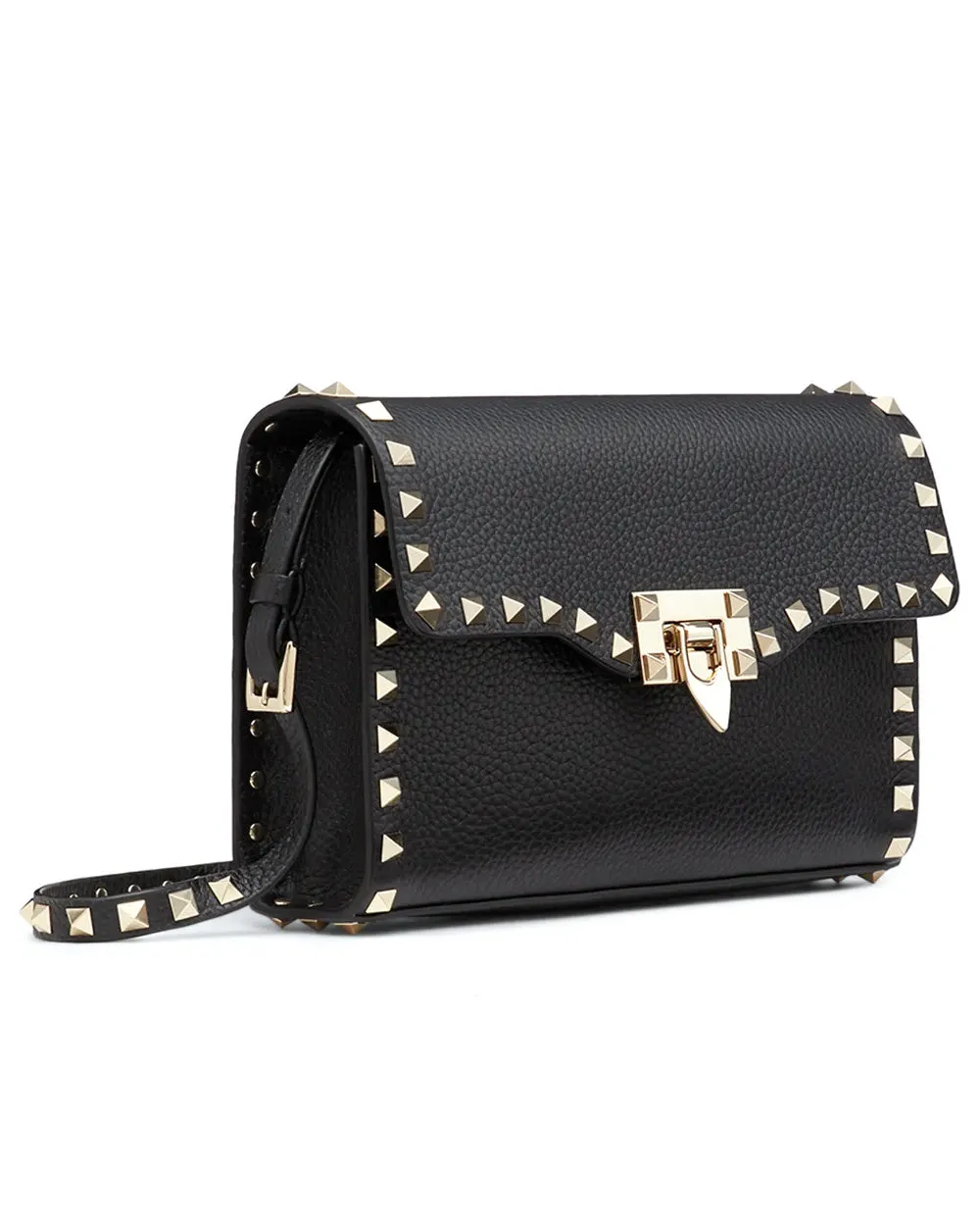 Nero Rockstud Small Shoulder Bag