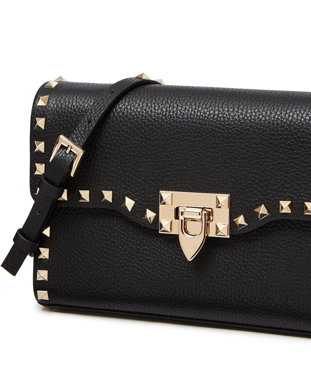 Nero Rockstud Small Shoulder Bag