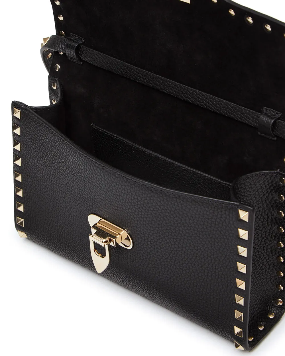 Nero Rockstud Small Shoulder Bag