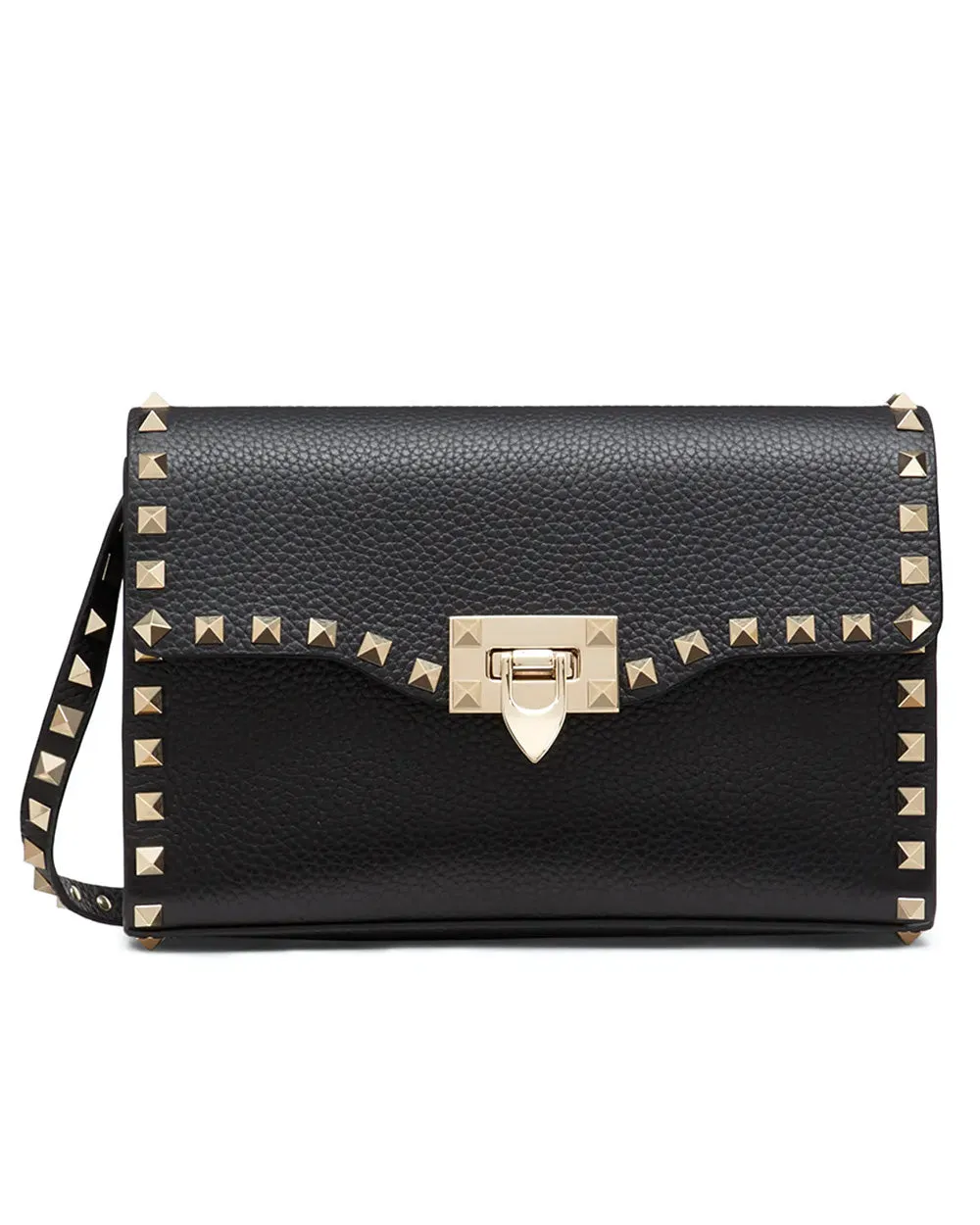 Nero Rockstud Small Shoulder Bag