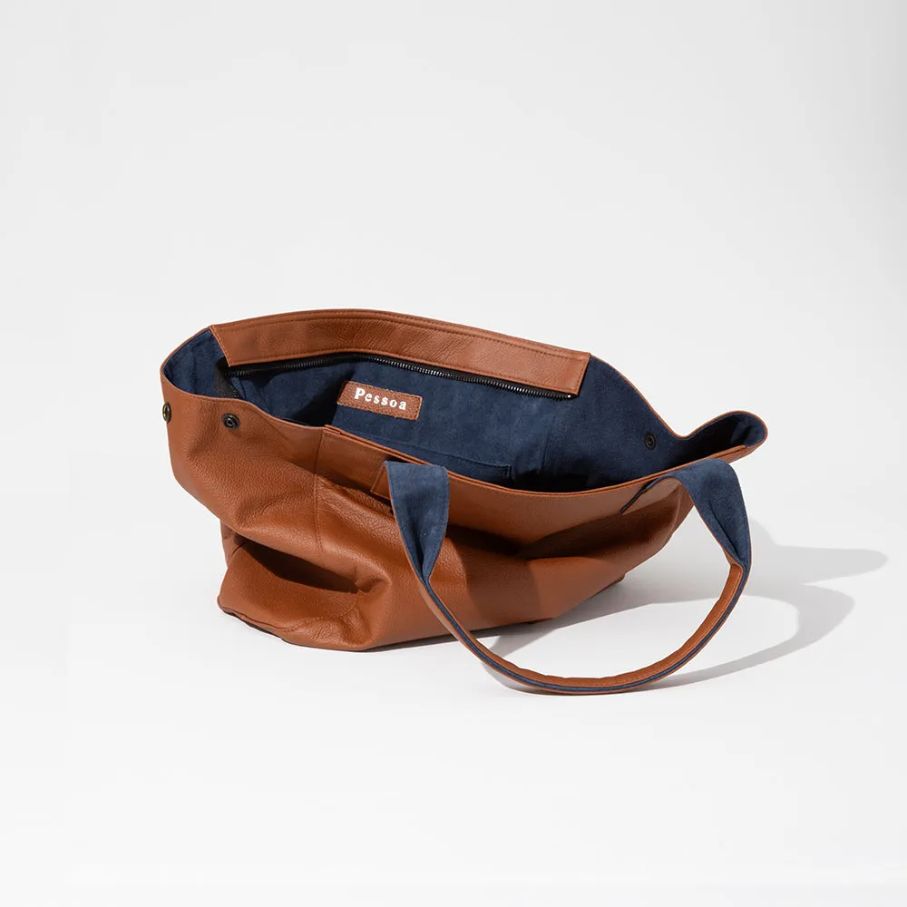 Oversized Tote- Toffee