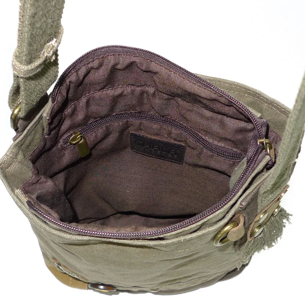 Patch Crossbody - Olive