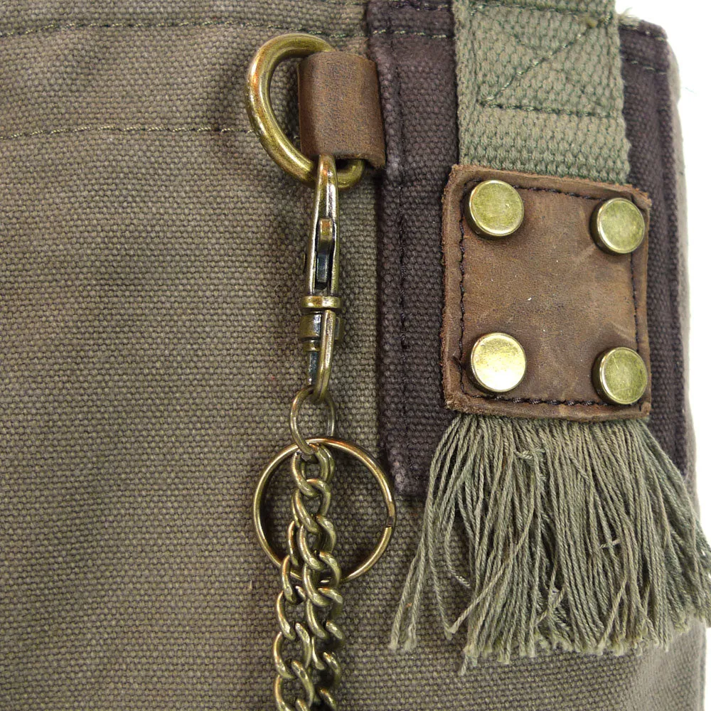 Patch Crossbody - Olive