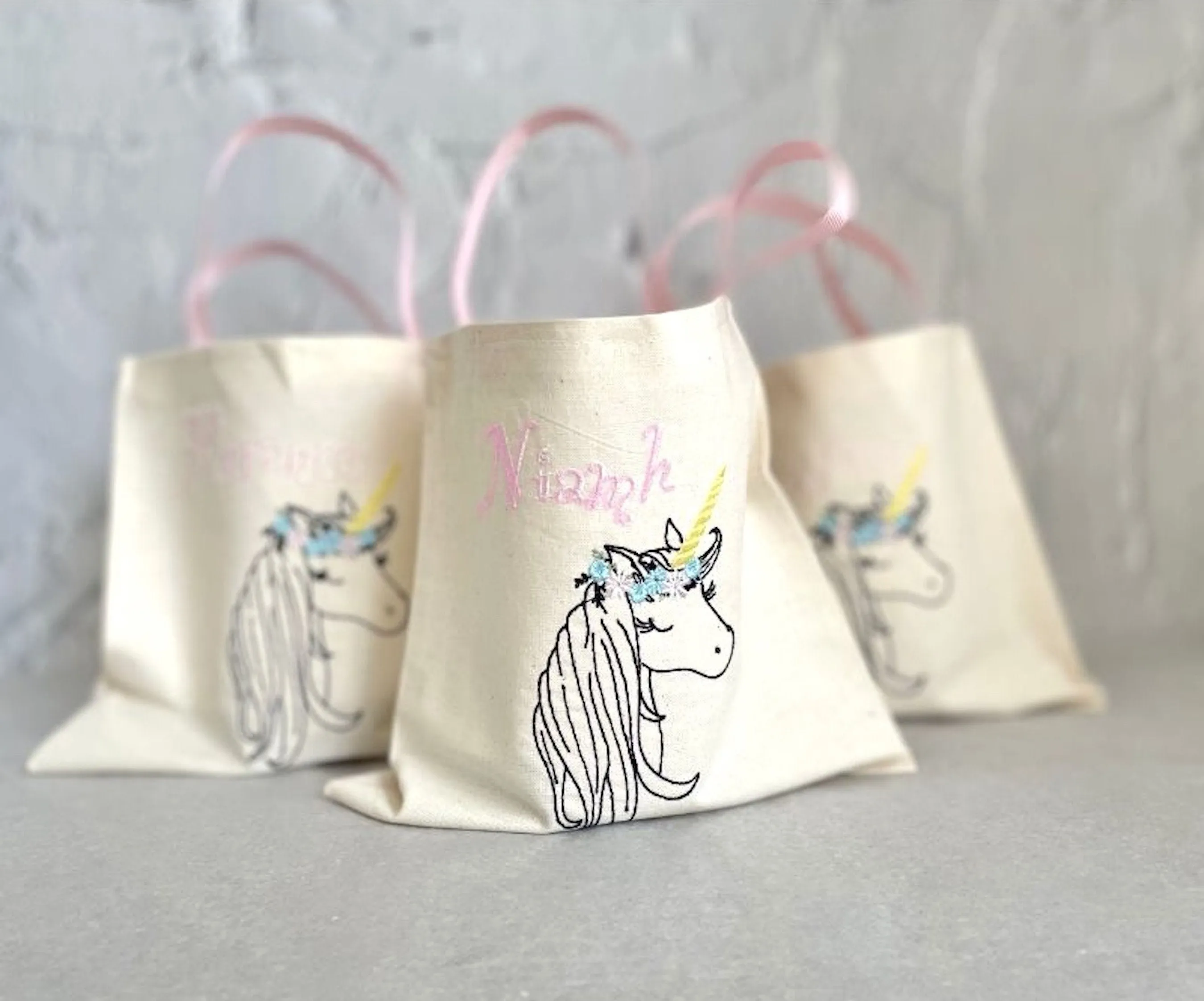 Personalised Unicorn Party Bag