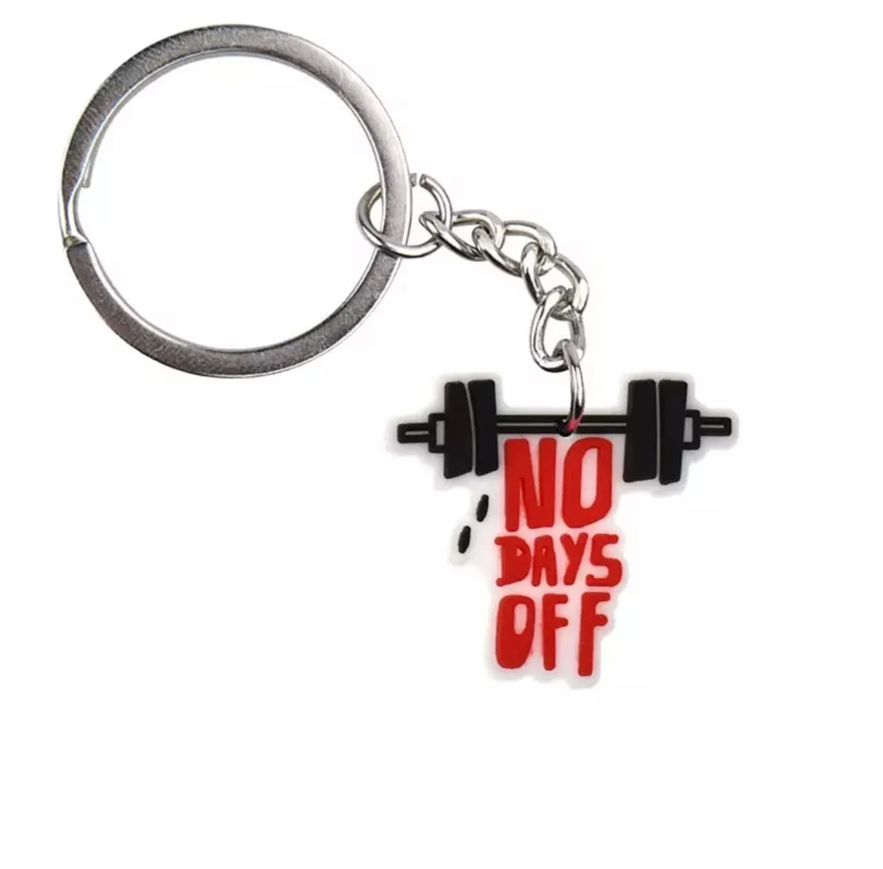 PVC Fitness Keychain