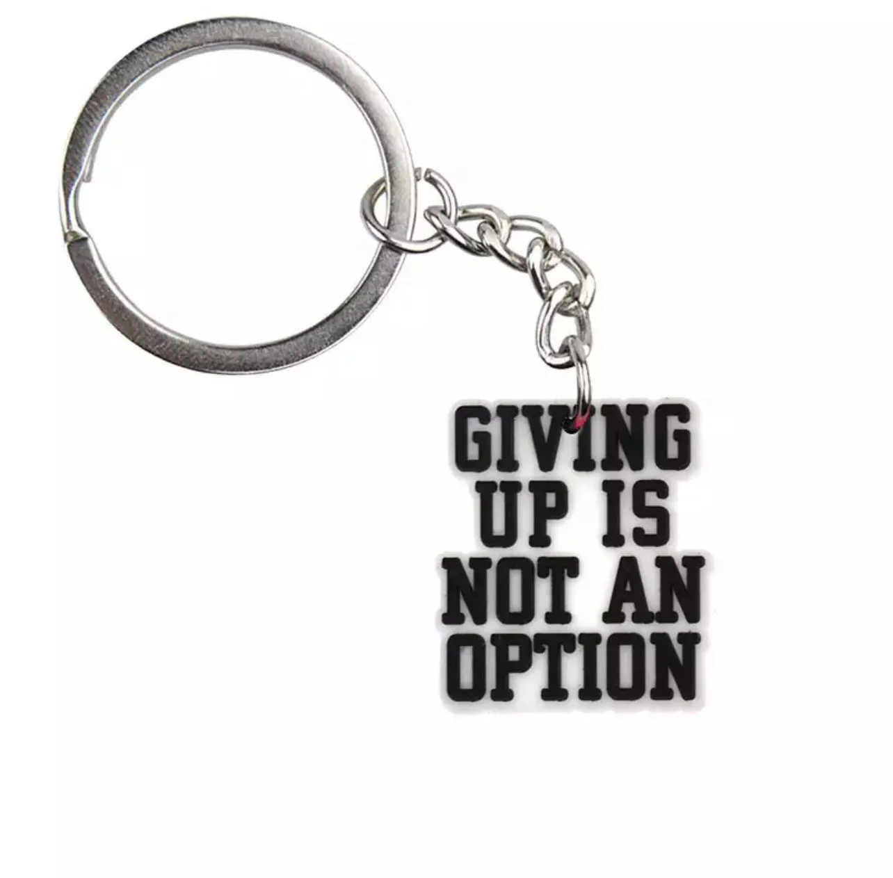 PVC Fitness Keychain