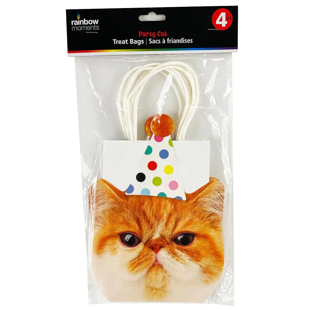 Rainbow Moments Party Loot Bags - Party Cats