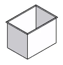 Rectangular Bin Roll-Over Flange (RRO)