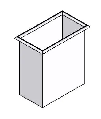 Rectangular Bin Roll-Over Flange (RRO)