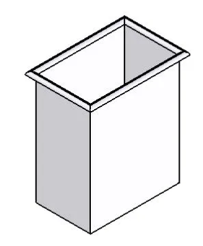 Rectangular Bin Roll-Over Flange (RRO)