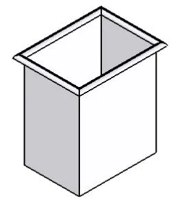 Rectangular Bin Roll-Over Flange (RRO)