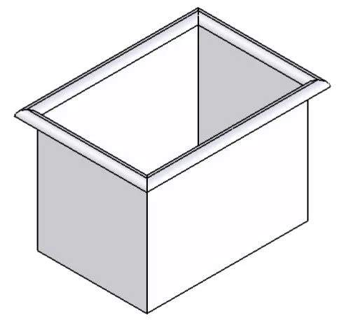 Rectangular Bin Roll-Over Flange (RRO)