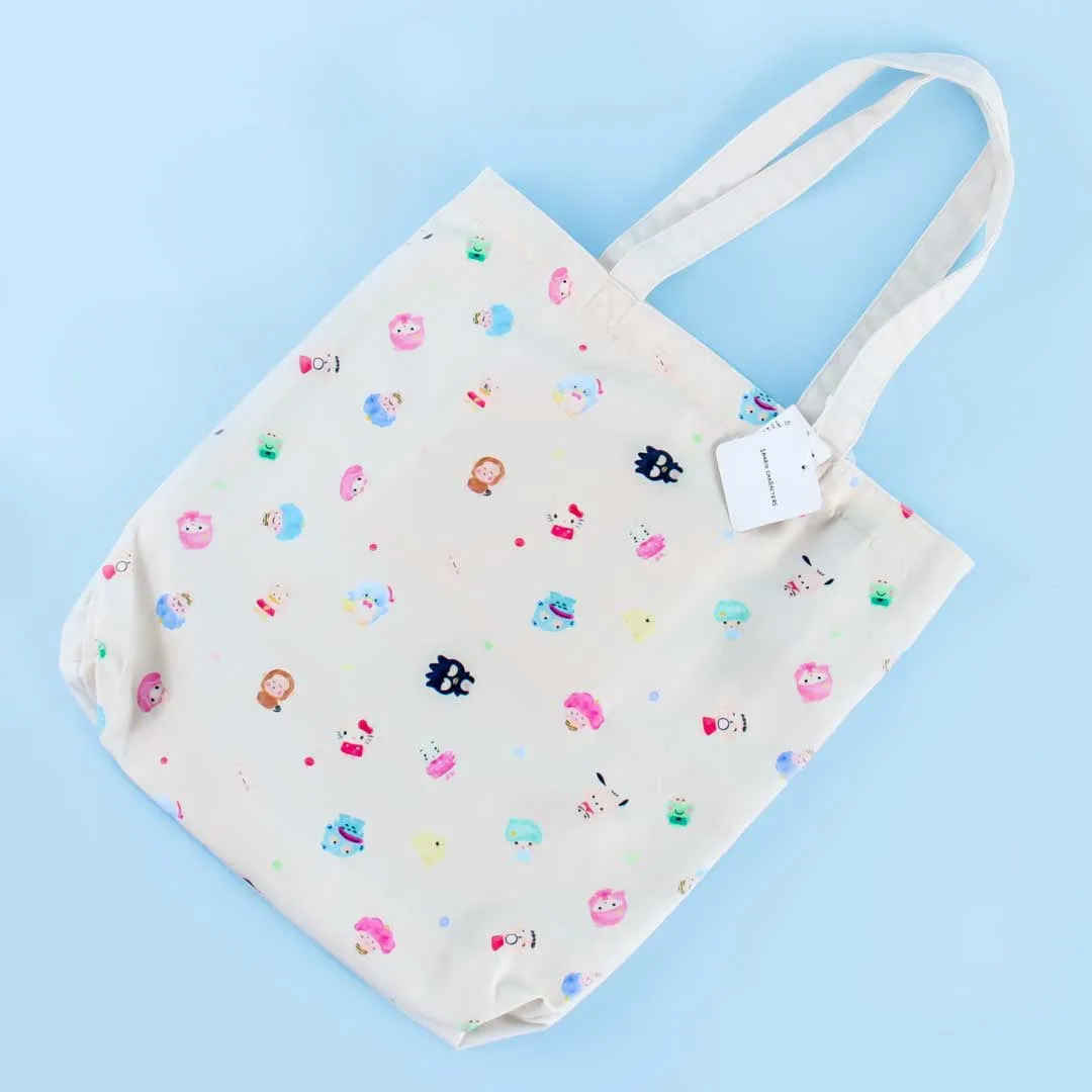 Sanrio Characters Tote Bag - Cream