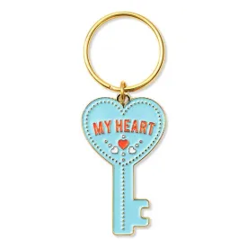 TFND Key to My Heart Key Chain