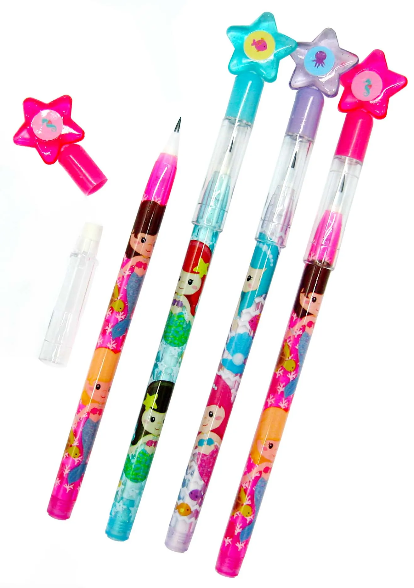 TINYMILLS Mermaid Party Favor Bundle for 12 Kids